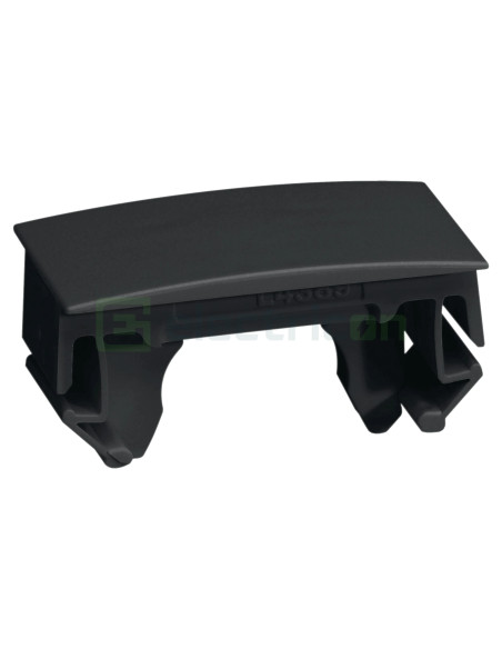 Piesă de îmbinare capac, GBD, 45 mm, PVC, RAL9011, Hager, GBDCLIP9011 - Electricon.ro