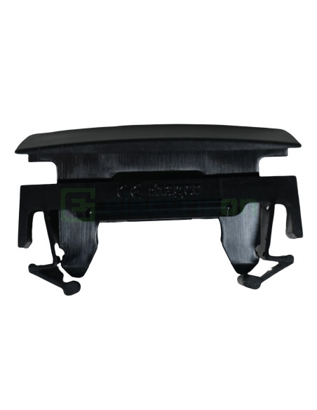 Piesă de îmbinare capac, GBD, 45 mm, PVC, RAL9011, Hager, GBDCLIP9011 - Electricon.ro