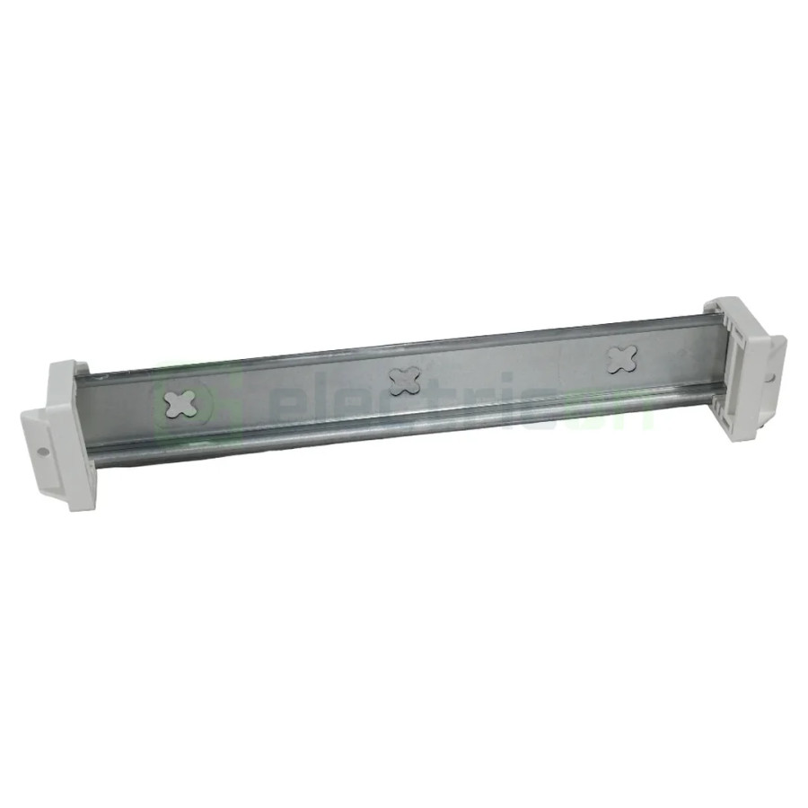 Sina DIN izolata pentru 11,5 module, cu adancime reglabila pana la 21 mm, pentru tablouri Hager FWU/FWB, Hager, UT22C - Electric
