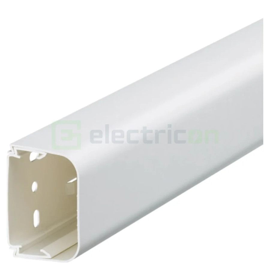 Canal cablu, pentru aer conditionat, 50x65mm, alb, Clima, Hager, CLMU50065 - Electricon.ro