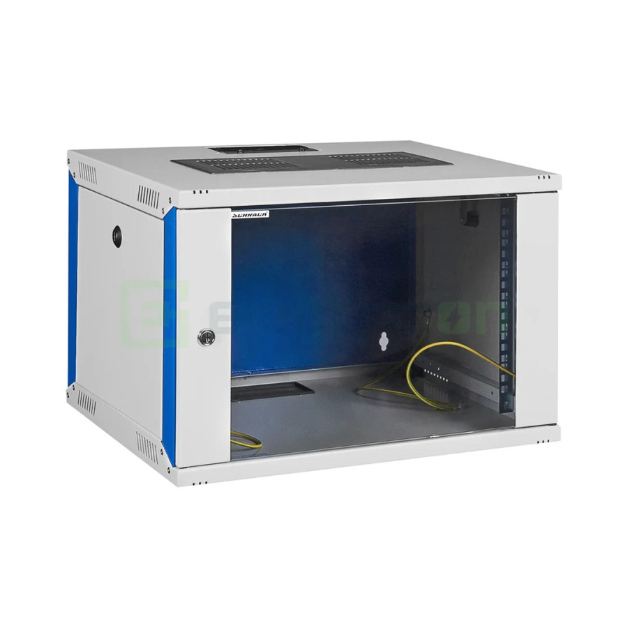 Dulap electric tip Rack, DTW, 7U, 370x540x450, 19", Schrack, DTWE075445 - Electricon.ro