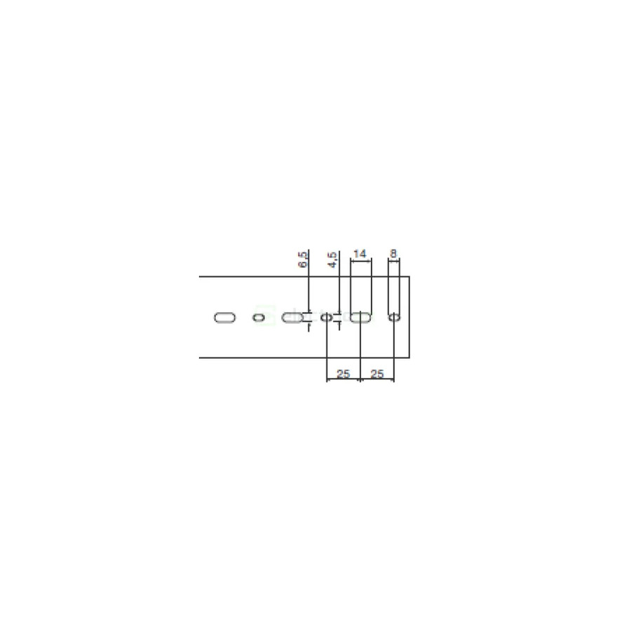 Canal cablu pieptene, PVC, 80x60mm albastru, Hager, BA780060BL - Electricon.ro