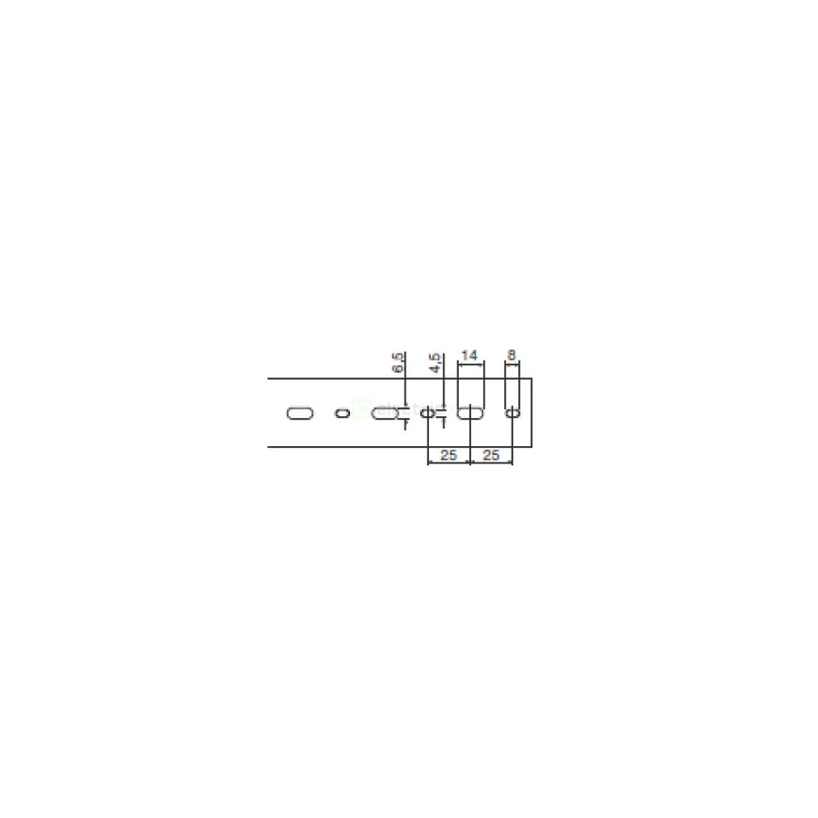 Canal cablu pieptene, PVC, 40x60mm albastru, Hager, BA740060BL Electricon.ro