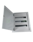 Tablou electric metalic - siguranțe - 54M (3x18) încastrat ușa metalică MBF18-3 ETI 001108102