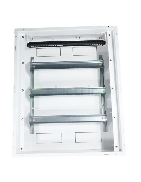 Tablou de sigurante 3x18, 54 module incastrat cu usa metalica, MBF18-3, ETI, 001108102 - Electricon.ro