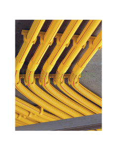 Copex tub protecție EMC Kouvidis SUPERFLEX PLUS ISR 20mm 320N galben-rosu electric rola 100m 2053020 2