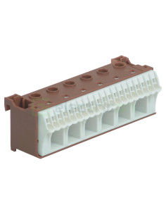 Barete QuickConnect 4mm² Bara QuickConnect 26 puncte de conexiune (20 conexiuni fara șurub 1.5 - 4mm², 6 cu șurub 1,5 - 2,5 mm²)