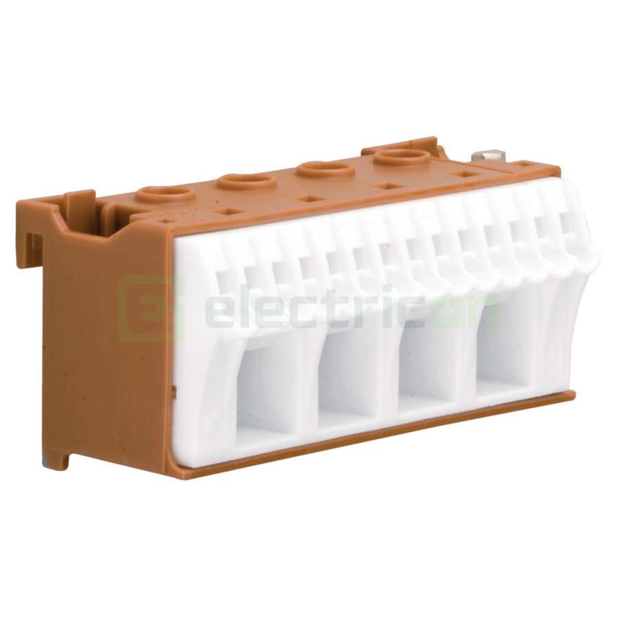 Barete QuickConnect 4mm² Bara QuickConnect 18 puncte de conexiune (14 conexiuni fara șurub 1.5 - 4mm², 4 cu șurub 1,5 - 2,5 mm²)