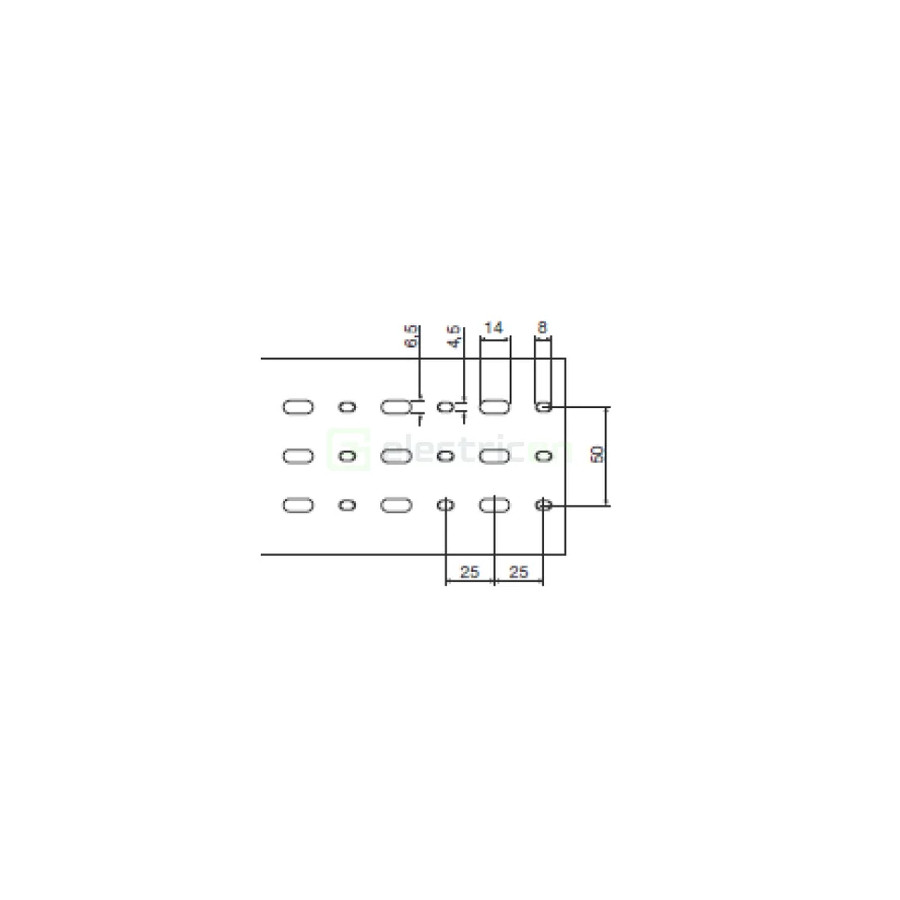 Canal cablu pieptane, BA7A, 100x80mm, PVC, gri, Hager, BA7A100080 - Electricon.ro