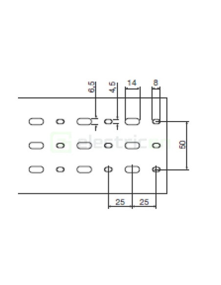 Canal cablu pieptane, BA7A, 100x80mm, PVC, gri, Hager, BA7A100080 - Electricon.ro