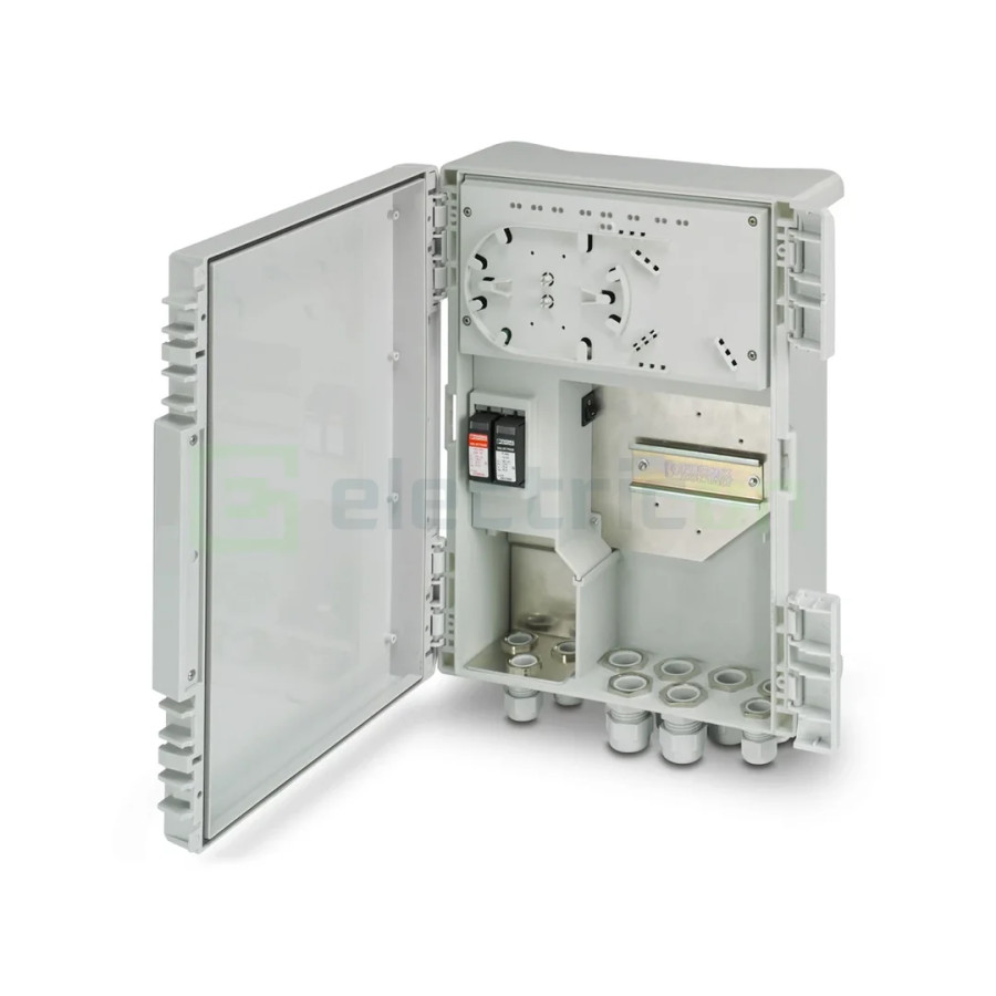 Switch industrial fără management, cu 2 porturi PoE,10/100/1000 MBps Ethernet, 24V, pe sina DIN, SCX 2POE 2LX , Phoenix Contact,