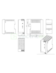 Sursa de alimentare pe șină DIN 2