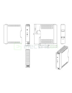 Sursa de alimentare pe șină DIN 2