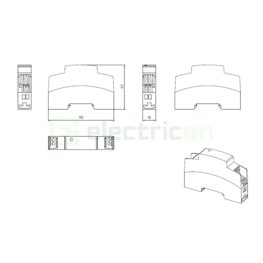 12V DC/ 1A
