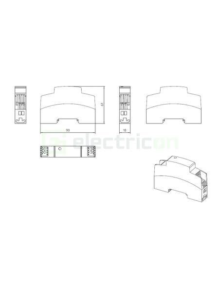 12V DC/ 1A