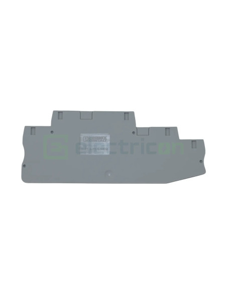 Clemă de derivație Element terminal pentru clemele șir, seria PT (suport 5x20), gri, DP-PT 4-PE/L/HESI, Phoenix Contact, 3002619