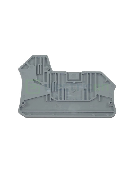 Clemă de derivație Element terminal pentru clemele șir, seria PTV TWIN, gri, DP-PTV 2,5/4/TWIN, Phoenix Contact, 1088747 – monta