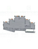 Clema șir 3 etaje 6 conexiuni max. 2.5 mm² gri PT 2.5-3PV - Phoenix Contact 3210512