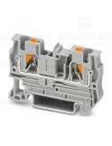 Clema șir 2 conexiuni max. 4 mm² gri PT 4 - Phoenix Contact 3211757
