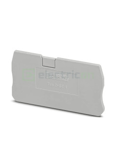 Clemă de derivație Element terminal pentru clemele șir, seria ST, gri, D-ST 4, Phoenix Contact, 3030420 – montaj rapid și sigur 