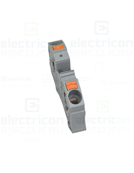 Clemă de derivație 16 mm² Clema șir, de trecere, 2 conexiuni, 16 mm²,gri, PT 16 N, Phoenix Contact, 3212138 – montaj rapid și si