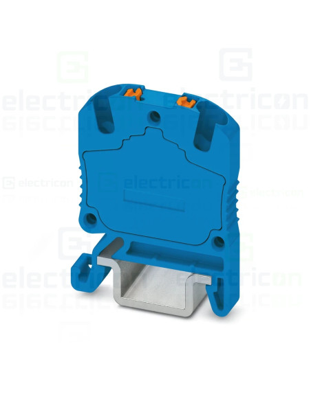 Clemă de derivație 5 mm² Clemă șir, micro format, 2 conexiuni, 1,5 mm². albastru, MP 1,5 BU, Phoenix Contact, 3248152 – montaj r