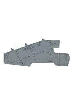 Clemă de derivație Element terminal pentru clemele șir, seria PTI, gri, D-PTI 4/3, Phoenix Contact, 3214054 – montaj rapid și si 2