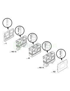 Clemă de derivație Element terminal pentru clemele șir, seria MPT, pe partea stanga, gri, DP-MPT 2,5 L, Phoenix Contact, 1075386 2