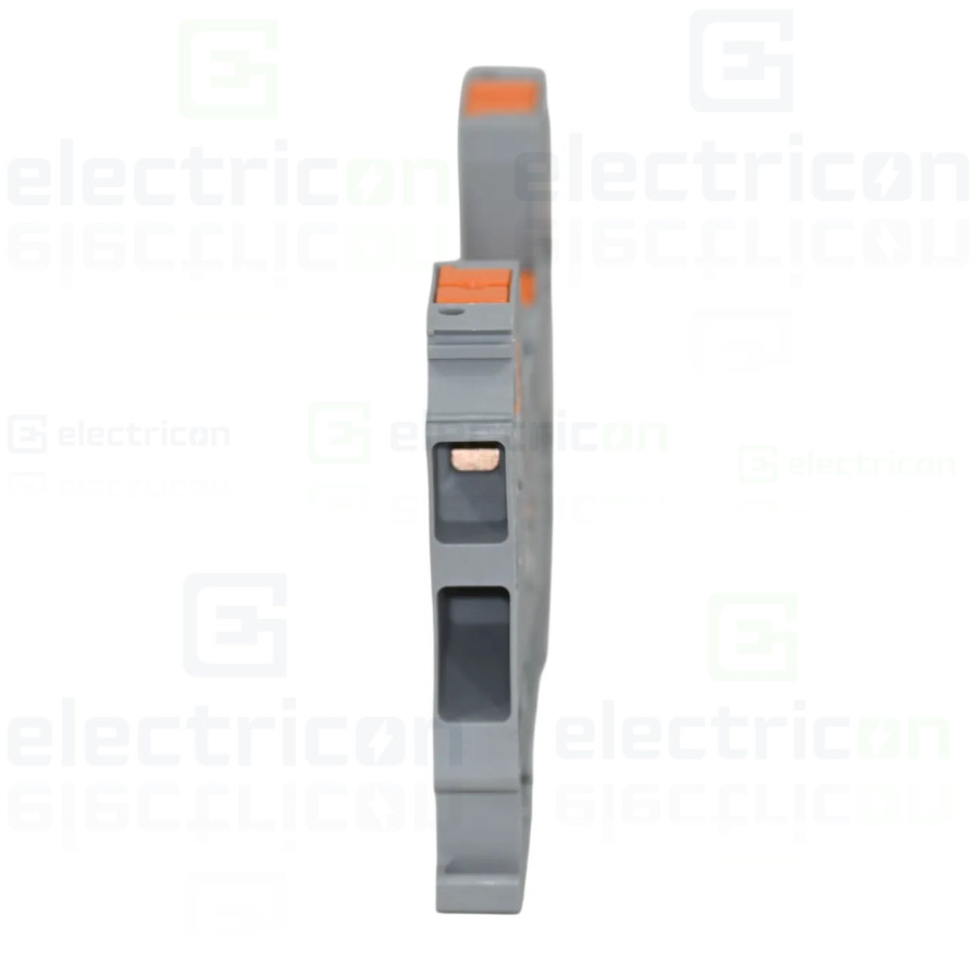 Clemă de derivație 6 mm² Clema șir, de trecere, 6 mm²,gri, PT 6-QUATTRO, Phoenix Contact, 1116871 – montaj rapid și sigur în apl