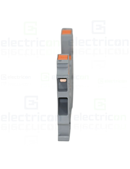 Clemă de derivație 6 mm² Clema șir, de trecere, 6 mm²,gri, PT 6-QUATTRO, Phoenix Contact, 1116871 – montaj rapid și sigur în apl