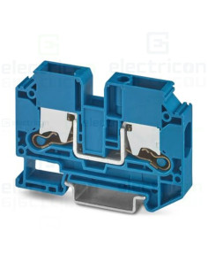 Clemă de derivație 10 mm² Clema șir, de trecere,2 conexiuni, 10 mm²,albastru, XTV 10 BU, Phoenix Contact, 1329549 – montaj rapid