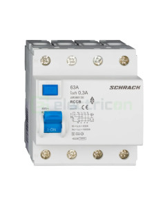 Intreruptor RCCB 63A/300mA Schrack - AR066130