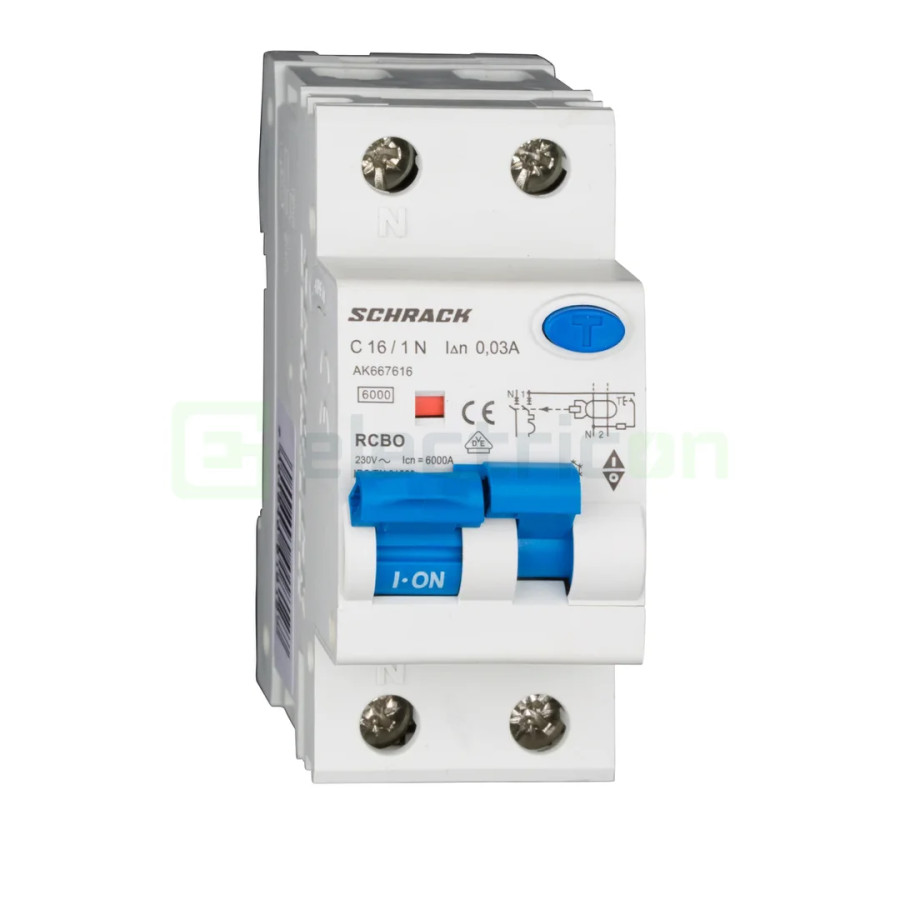 Siguranta RCBO 16A/30mA Schrack - AK667616