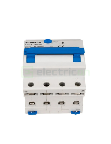 Disjunctor RCBO 6A 30mA Schrack 3P+N