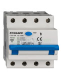RCBO - Siguranță automată - Disjunctor cu protecție diferențială - tip A curba C 20A 30mA 6kA 3P+N 4M Amparo Schrack AK667820