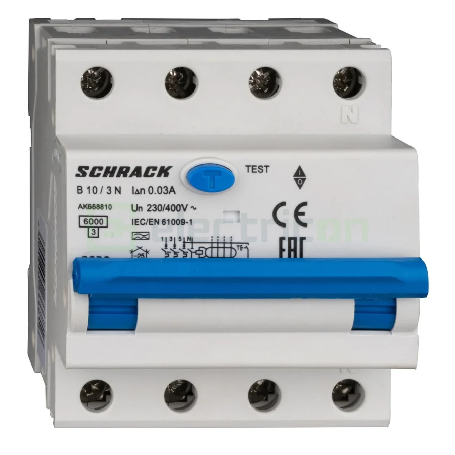 Siguranta RCBO 10A/30mA Schrack - AK668810