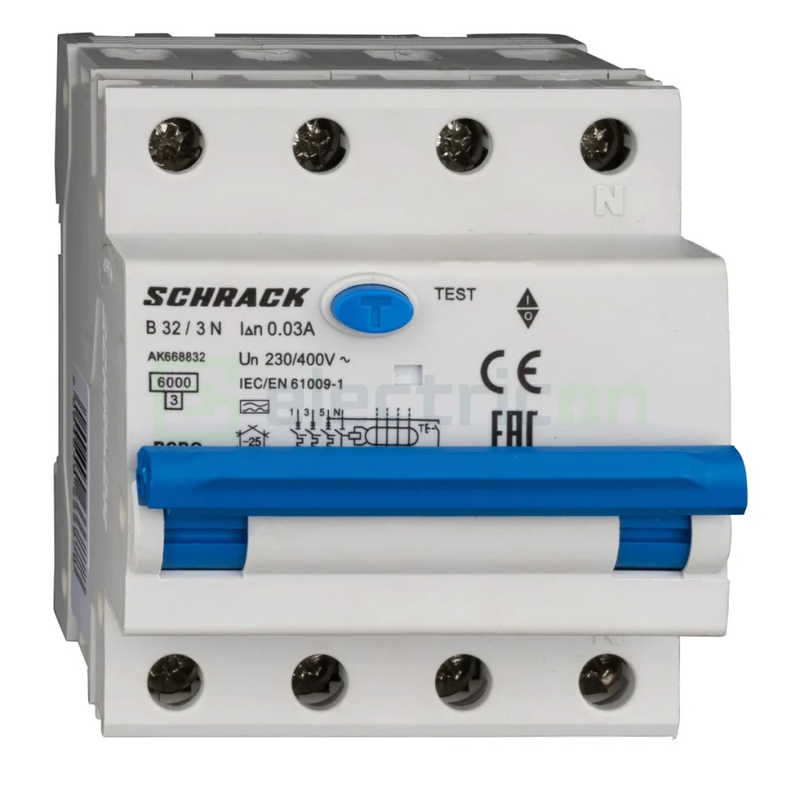 Siguranta RCBO 32A/30mA Schrack - AK668832