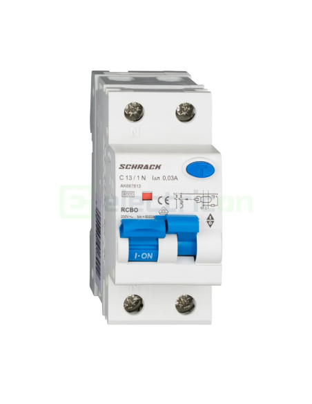 Siguranta RCBO 13A/30mA Schrack - AK667613
