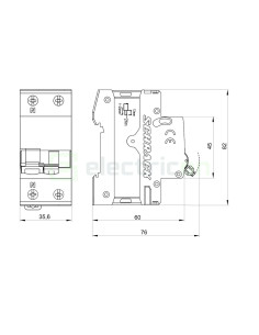 Siguranta RCBO 10A/30mA Schrack - AK667610 2