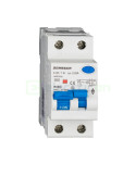 RCBO - Siguranță automată - Disjunctor cu protecție diferențială - tip A curba C 20A 30mA 6kA 1P+N 2M Amparo Schrack AK667620
