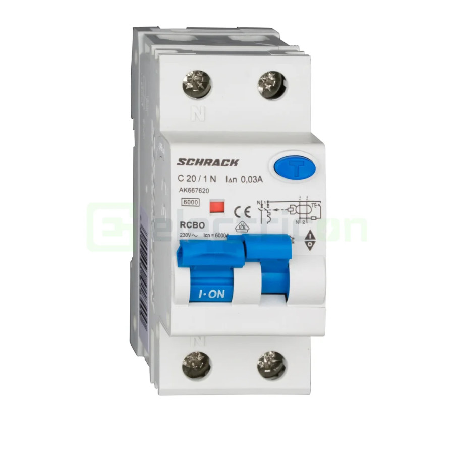 Siguranta RCBO 20A/30mA Schrack - AK667620