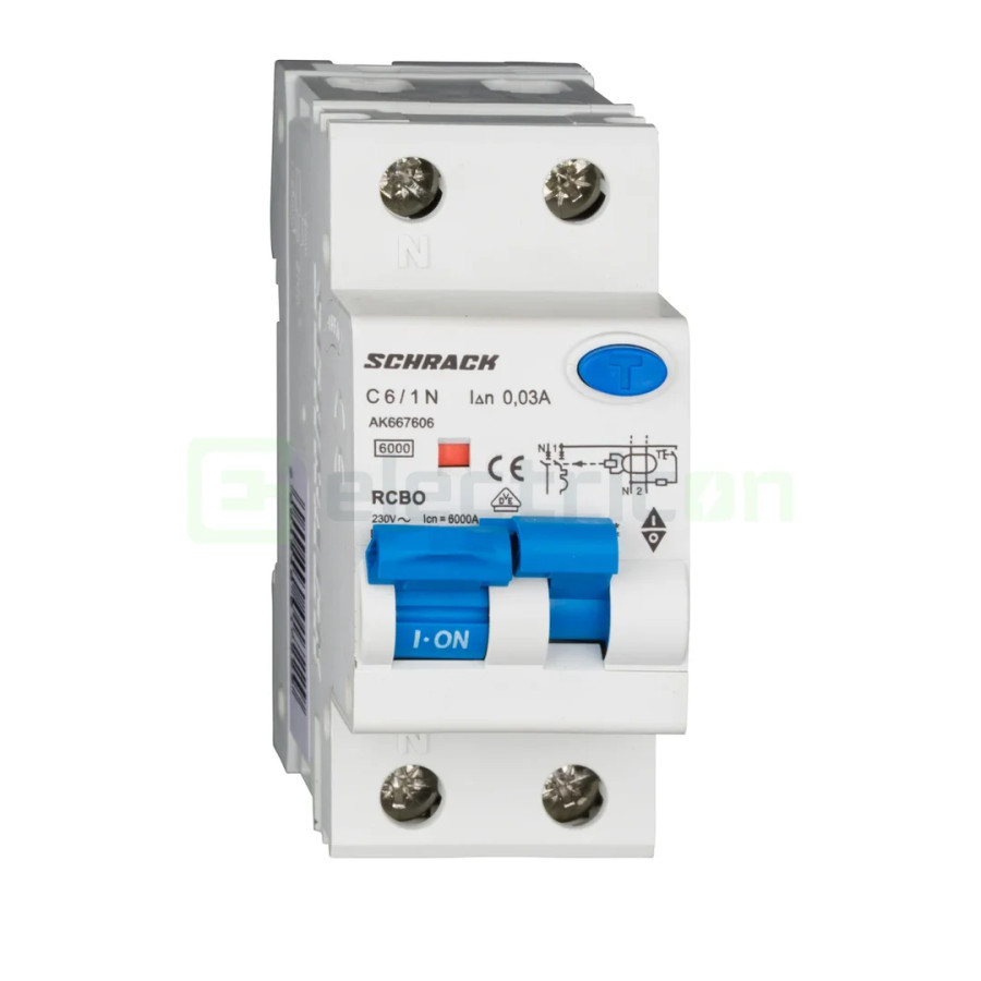 Siguranta RCBO 6A/30mA Schrack - AK667606