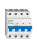 MCB - Siguranță automată - disjunctor - curba C 10A 6kA 3P+N 4M Amparo Schrack AM617810