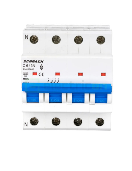 Disjunctor MCB C6A 3P