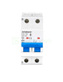 MCB - Siguranță automată - disjunctor - curba C 6A 6kA 1P+N 2M Amparo Schrack AM617606