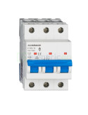 MCB - Siguranță automată - disjunctor - curba C 63A 6kA 3P 3M Amparo Schrack AM617363