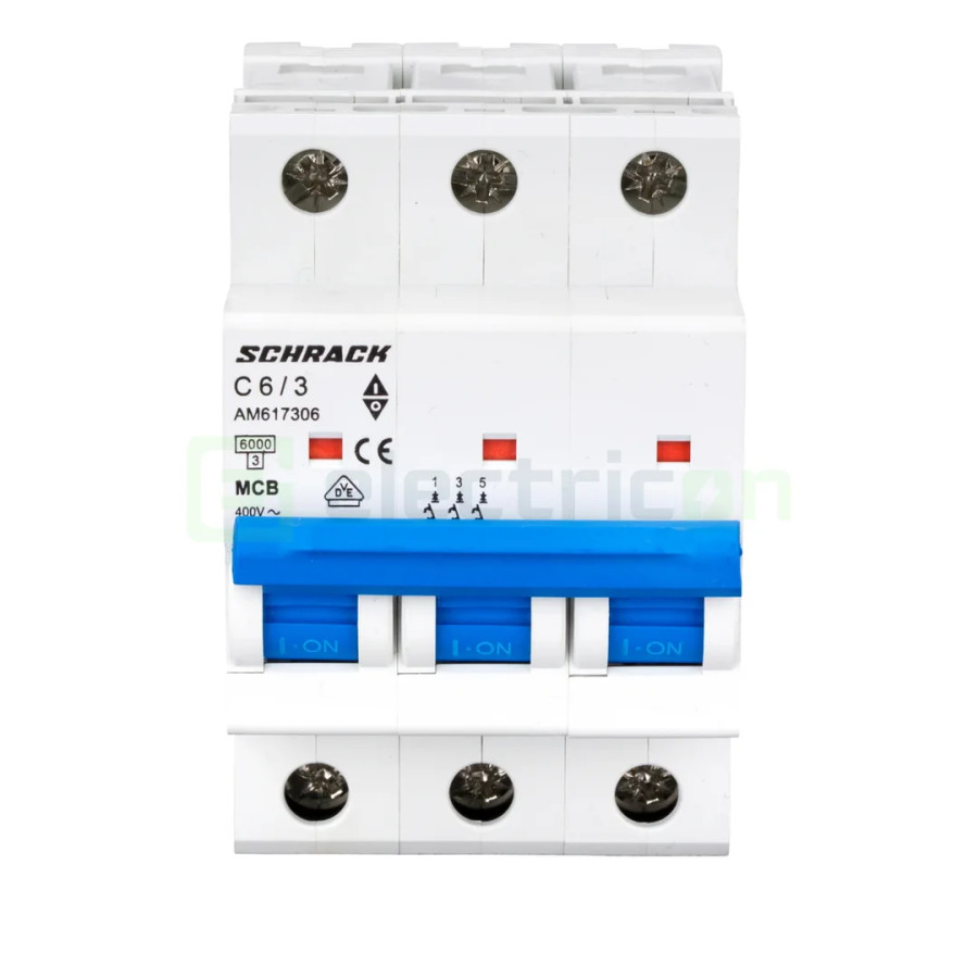 Intrerupator MCB C6A 3P