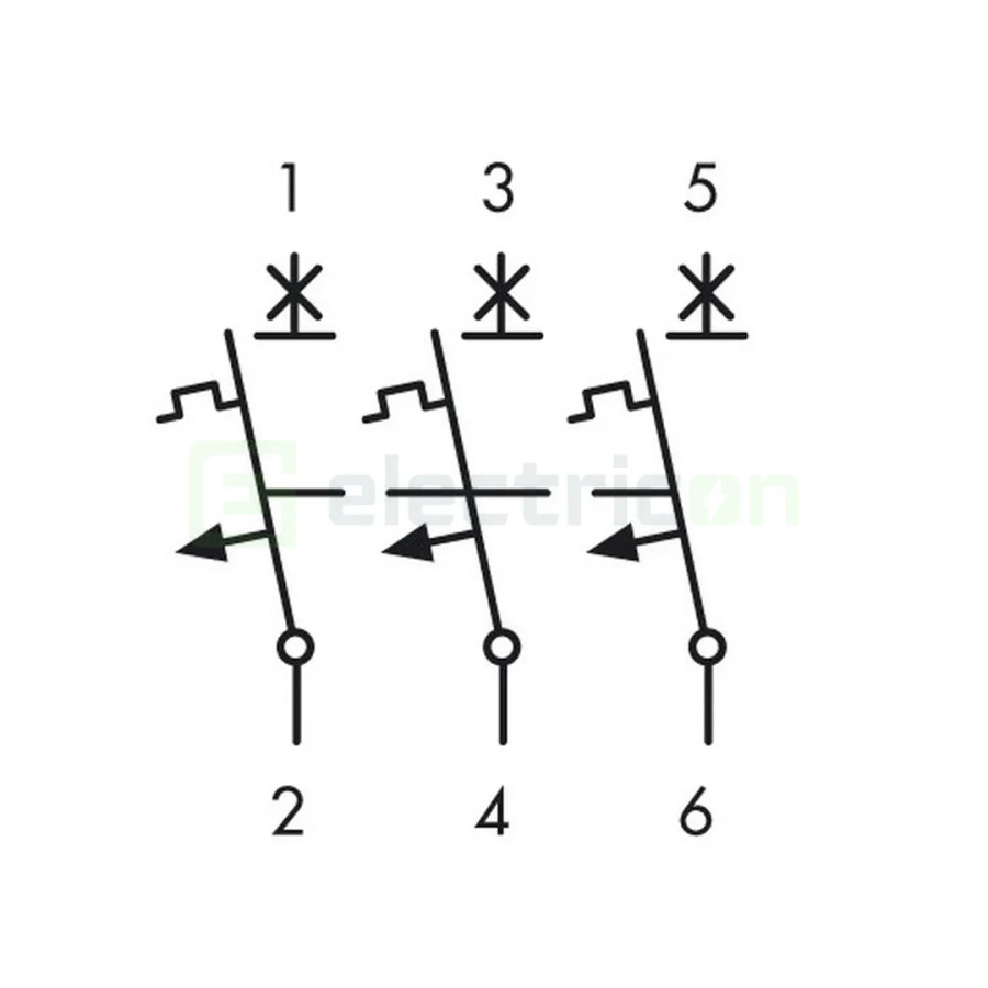 Disjunctor MCB C32A 3P