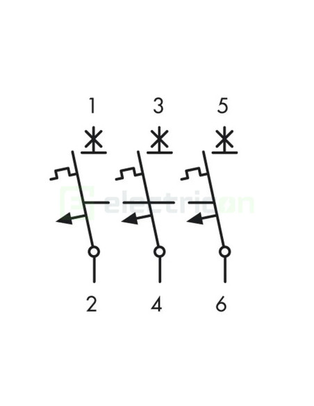 Disjunctor MCB C32A 3P