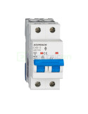 MCB - Siguranță automată - disjunctor - curba C 63A 6kA 2P 2M Amparo Schrack AM617263